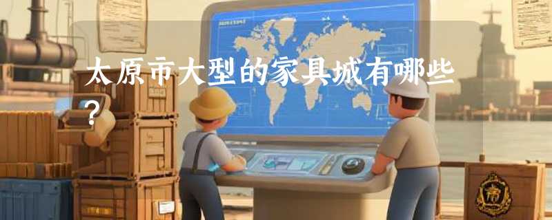 太原市大型的家具城有哪些？