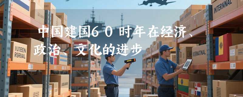 中国建国60时年在经济、政治、文化的进步