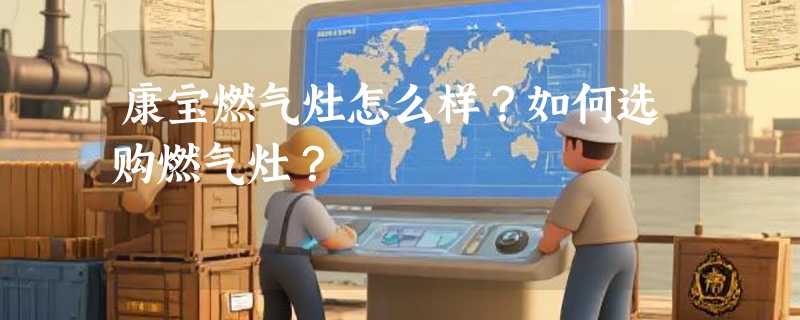 康宝燃气灶怎么样？如何选购燃气灶？