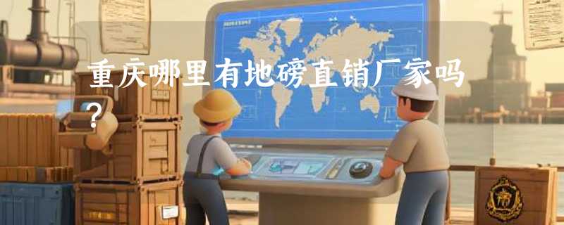 重庆哪里有地磅直销厂家吗？