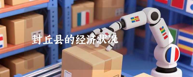 封丘县的经济状况