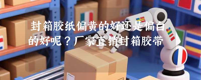 封箱胶纸偏黄的好还是偏白的好呢？厂家直销封箱胶带