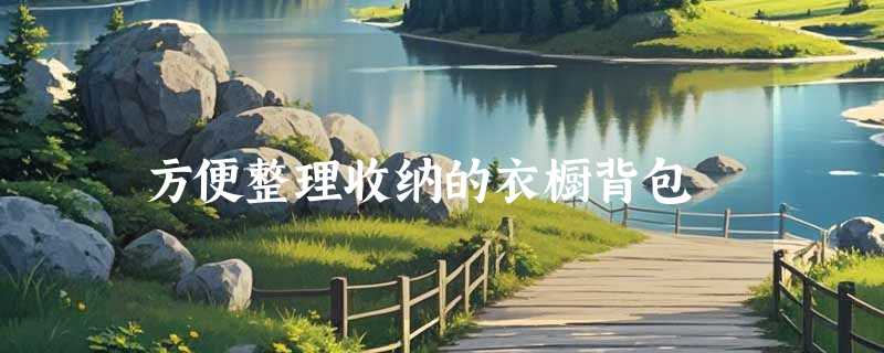 方便整理收纳的衣橱背包