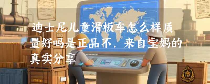 迪士尼儿童滑板车怎么样质量好吗是正品不，来自宝妈的真实分享