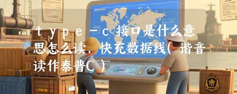 type-c接口是什么意思怎么读，快充数据线(谐音读作泰普C)