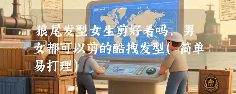 狼尾发型女生剪好看吗，男女都可以剪的酷拽发型(简单易打理)