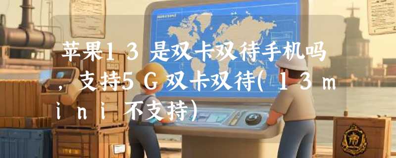 苹果13是双卡双待手机吗，支持5G双卡双待(13mini不支持)
