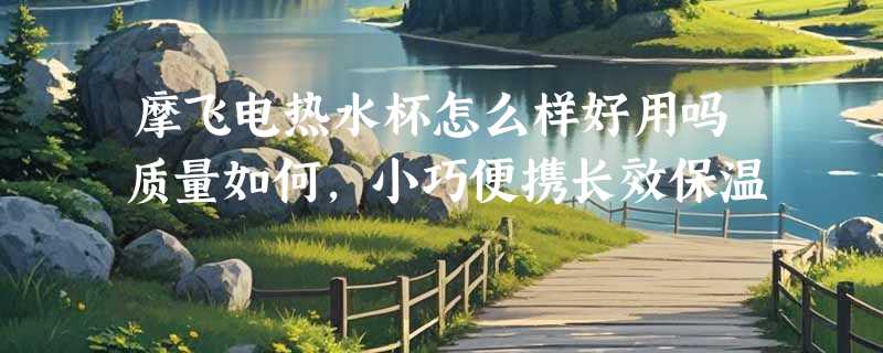 摩飞电热水杯怎么样好用吗质量如何，小巧便携长效保温