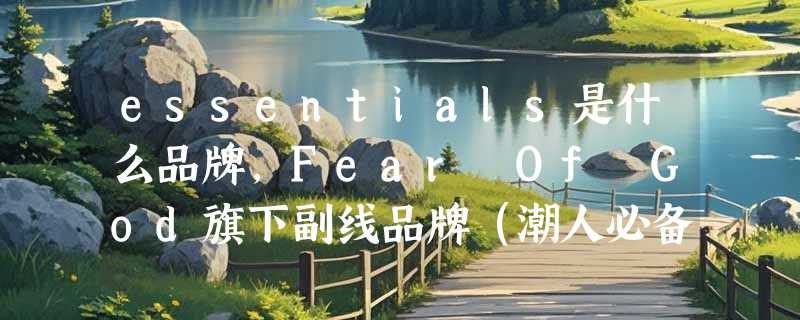 essentials是什么品牌，Fear Of God旗下副线品牌（潮人必备）