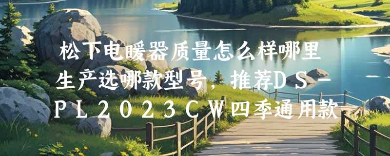 松下电暖器质量怎么样哪里生产选哪款型号，推荐DS-PL2023CW四季通用款