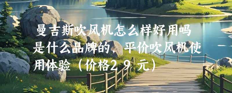 曼吉斯吹风机怎么样好用吗是什么品牌的，平价吹风机使用体验（价格29元）