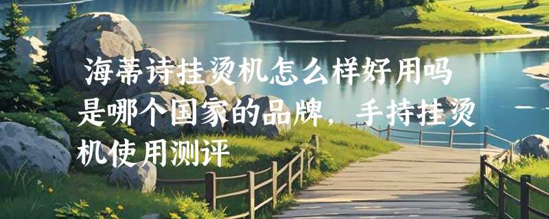 海蒂诗挂烫机怎么样好用吗是哪个国家的品牌，手持挂烫机使用测评