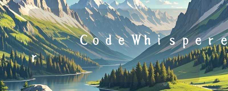 CodeWhisperer
