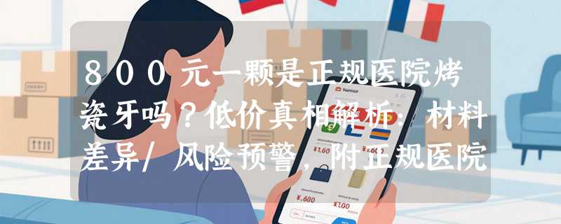 800元一颗是正规医院烤瓷牙吗？低价真相解析：材料差异/风险预警，附正规医院资质查询方法