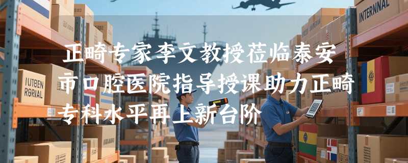 正畸专家李文教授莅临泰安市口腔医院指导授课助力正畸专科水平再上新台阶
