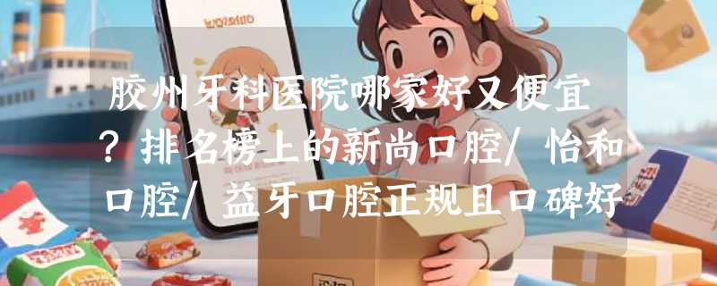 胶州牙科医院哪家好又便宜?排名榜上的新尚口腔/怡和口腔/益牙口腔正规且口碑好!