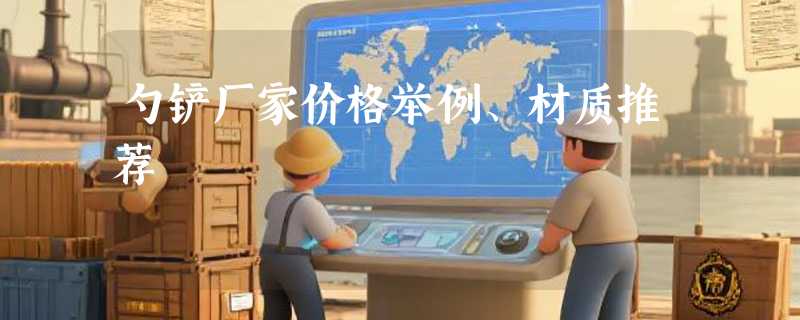 勺铲厂家价格举例、材质推荐
