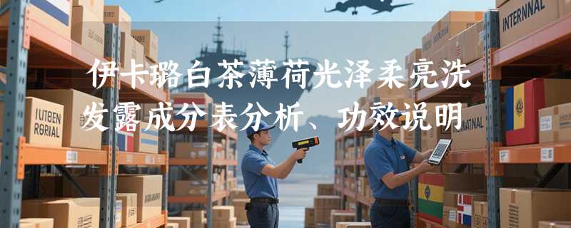 伊卡璐白茶薄荷光泽柔亮洗发露成分表分析、功效说明