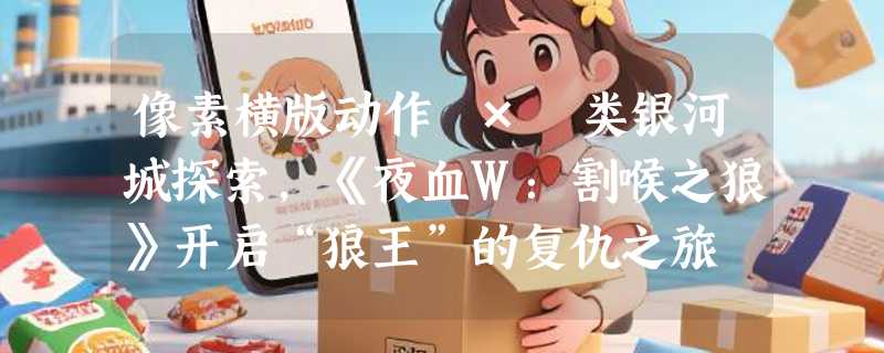 像素横版动作 × 类银河城探索，《夜血W：割喉之狼》开启“狼王”的复仇之旅