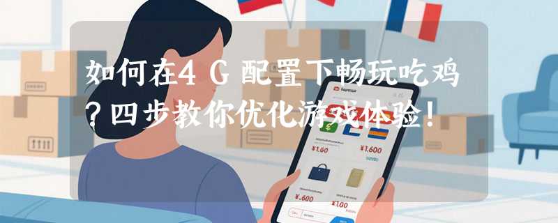 如何在4G配置下畅玩吃鸡？四步教你优化游戏体验！