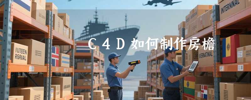 C4D如何制作房檐