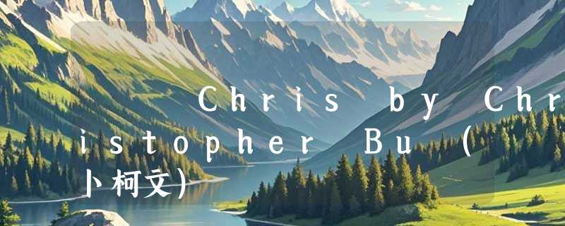 Chris by Christopher Bu (卜柯文)