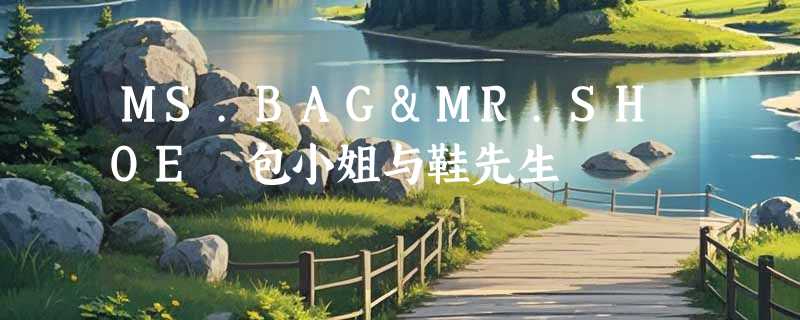 MS.BAG&MR.SHOE 包小姐与鞋先生