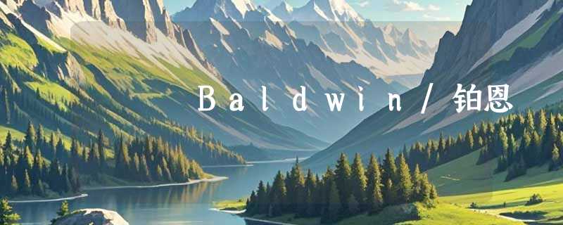 Baldwin/铂恩